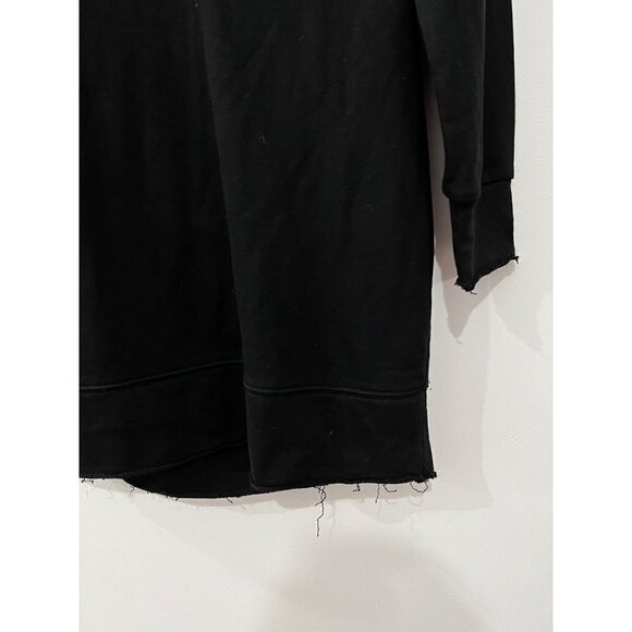 NWOTD Naked Wardrobe Size L Shawl Collar Long Sleeve Minidress Black - Picture 14 of 14